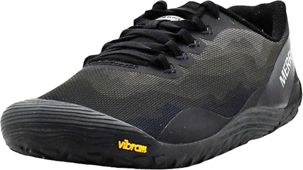 Merrell Vapor Glove 4 Trail Runners Cross Trainers Barefoot Vibram Black 9